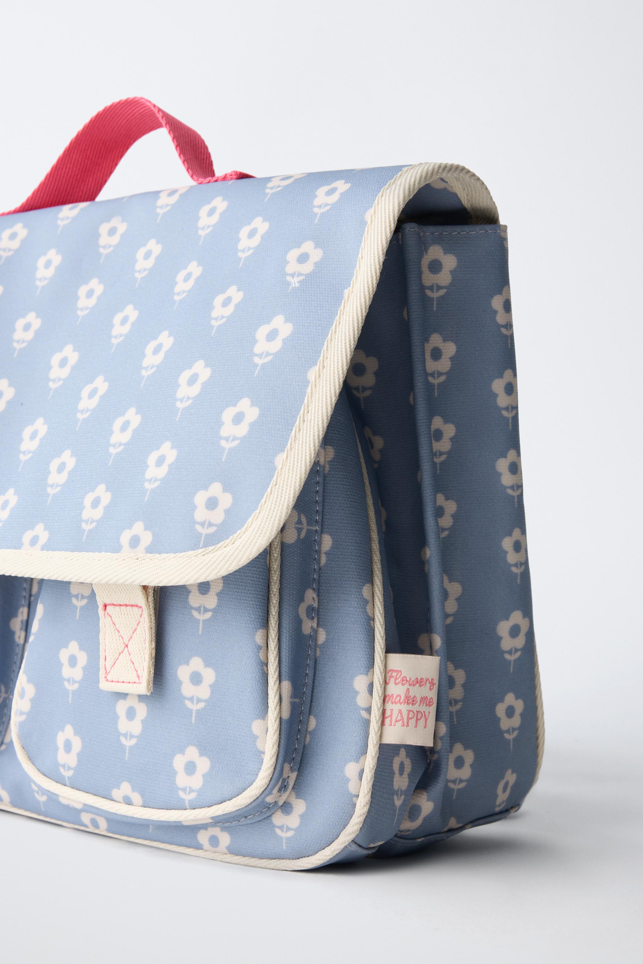 FLORAL SATCHEL BACKPACK